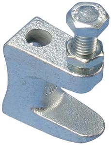 Graffa per putrella universale Caddy 300M, buco 9mm brida <18mm, zincato