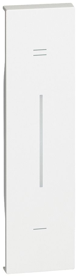 Cache de touche Living Now 1 mod.p.touche MyHOME illuminable a.symbole +/- bc