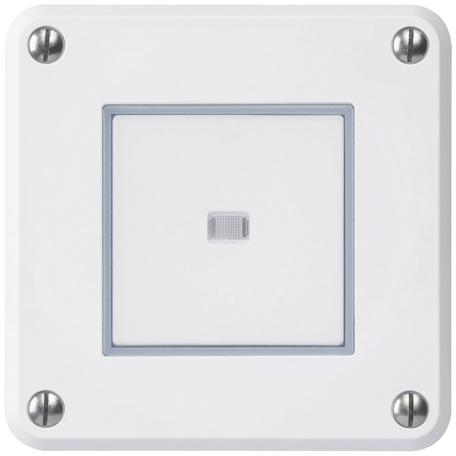 Contact à poussoir ENC robusto IP55 blanc lumineux pour combinaison