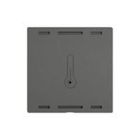 Commande p.capteur de température ambiante EDIZIO.liv Wiser SNAPFIX® 60×60mm grf