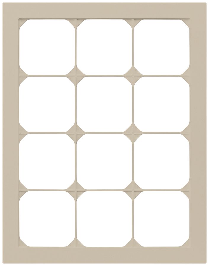UP-Abdeckrahmen kallysto.pro 4×3 beige 274×214mm