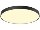 LED-Deckenleuchte SLV MEDO PRO 90 74W 11200lm 930/940 IP50 DIM Ø900mm schwarz
