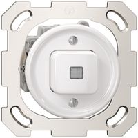 UP-Sonnerie-Drucktaster Sdue, 16A 230 VAC, 77×77mm, mit Steckklemmen weiss