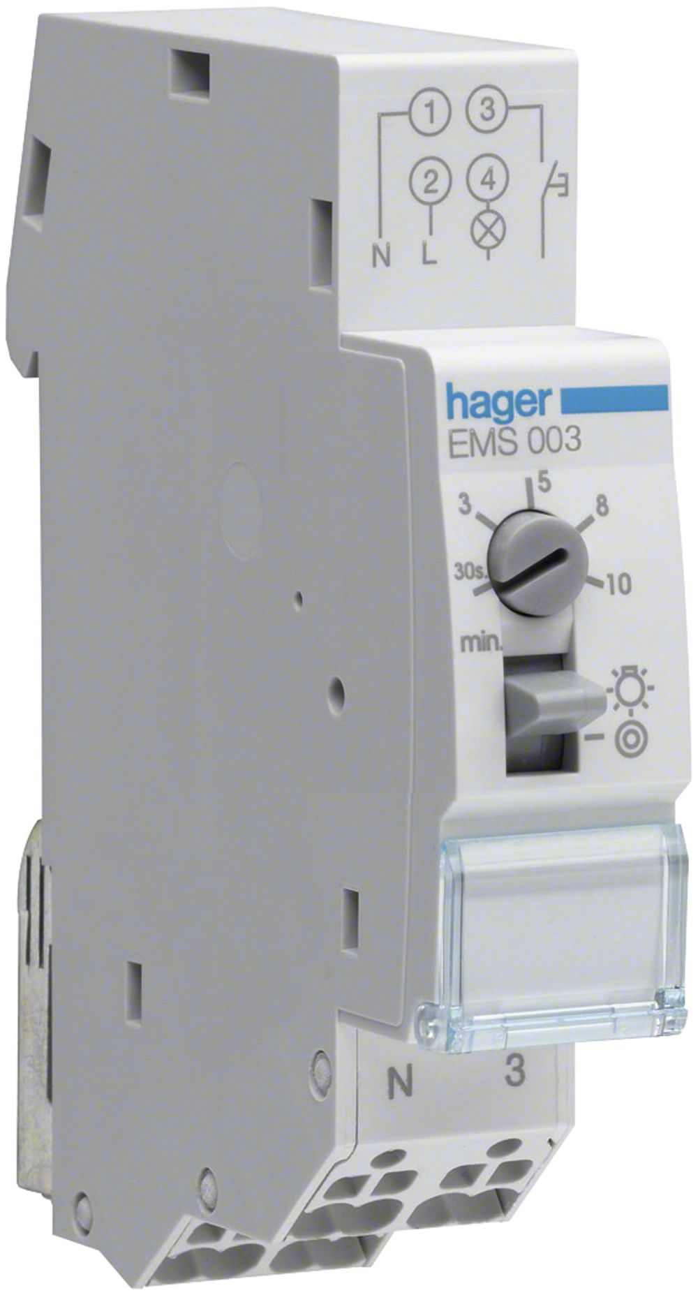 Treppenhausautomat Hager elektronisch 1 Schliesser 16A