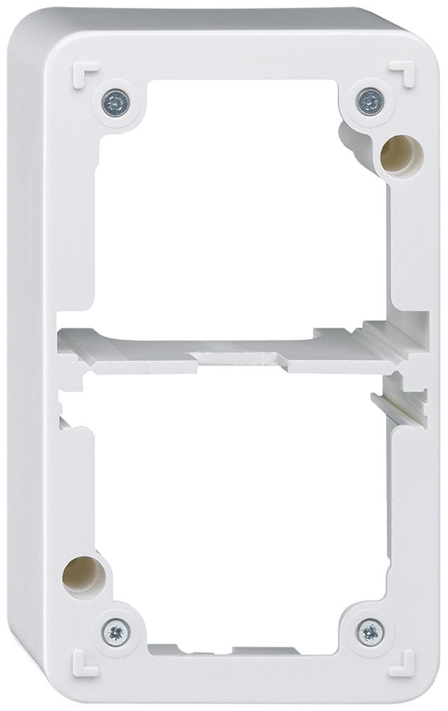 AP-Rahmen basico 2×1/50mm weiss