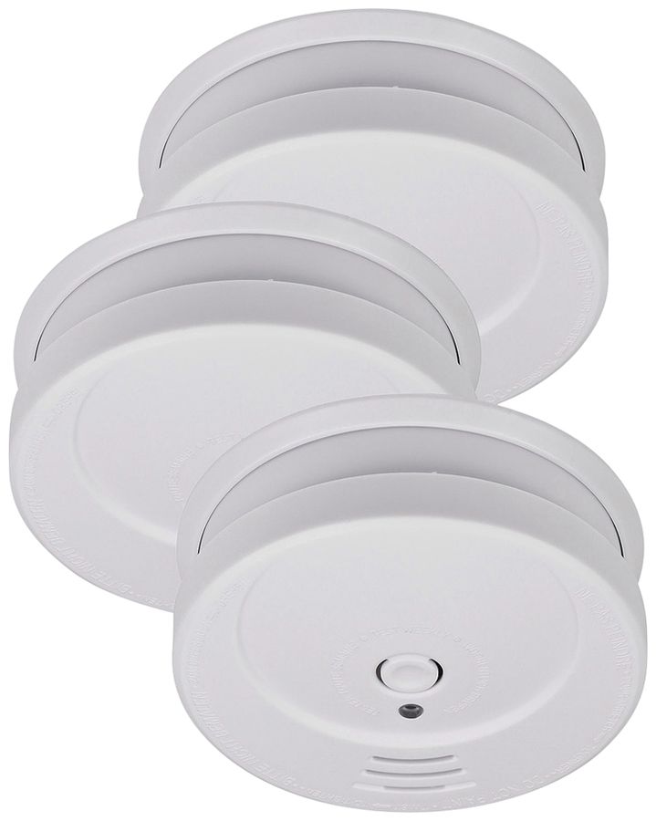 Jeu de détecteurs de fumée AP Brennenstuhl RM C 9010 85dB 9V blanc