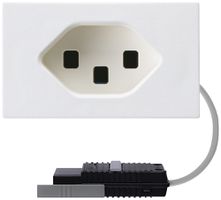 Presa INS tipo 23 FLF bianco adattatore cavo rotondo 5P L3