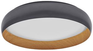 LED-Deckenleuchte LEDVANCE Orbis Livia 36W 2000lm 830 Ø520×115mm grau/Holz