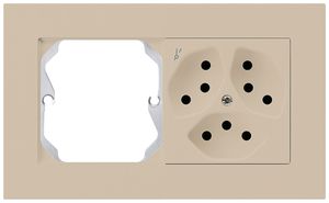 Combinaison ENC kallysto.pro grd.I-I horizontale vide+3×type 13S beige