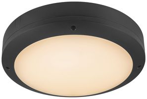 Plafoniera LED SLV BULKHEAD 20W 1900lm 930/940/965 IP65 Ø360mm nero