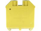 Morsetto di terra componibile Woertz Ex 4…10mm² vite 2×1 DIN 35mm verde/giallo