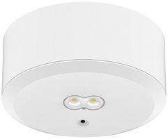 Lampada di emergenza LED AP DOTLUX EXITtop Ø140mm 8h bianco