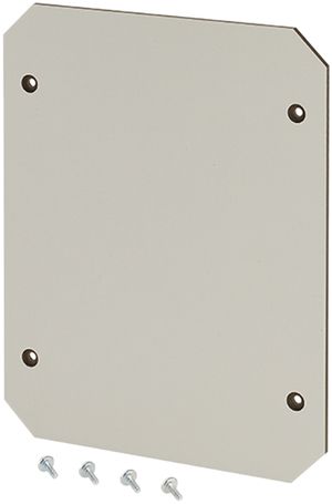 Plaque de montage Hensel, matière isolante 4mm fort pour boîtier EB 25…