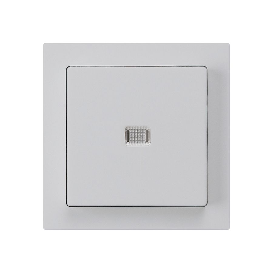 UP-Leuchtdruckschalter kallysto 3/2L hellgrau