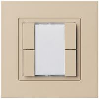UP-Universaltaster 4×kallysto.pro ohne LED beige