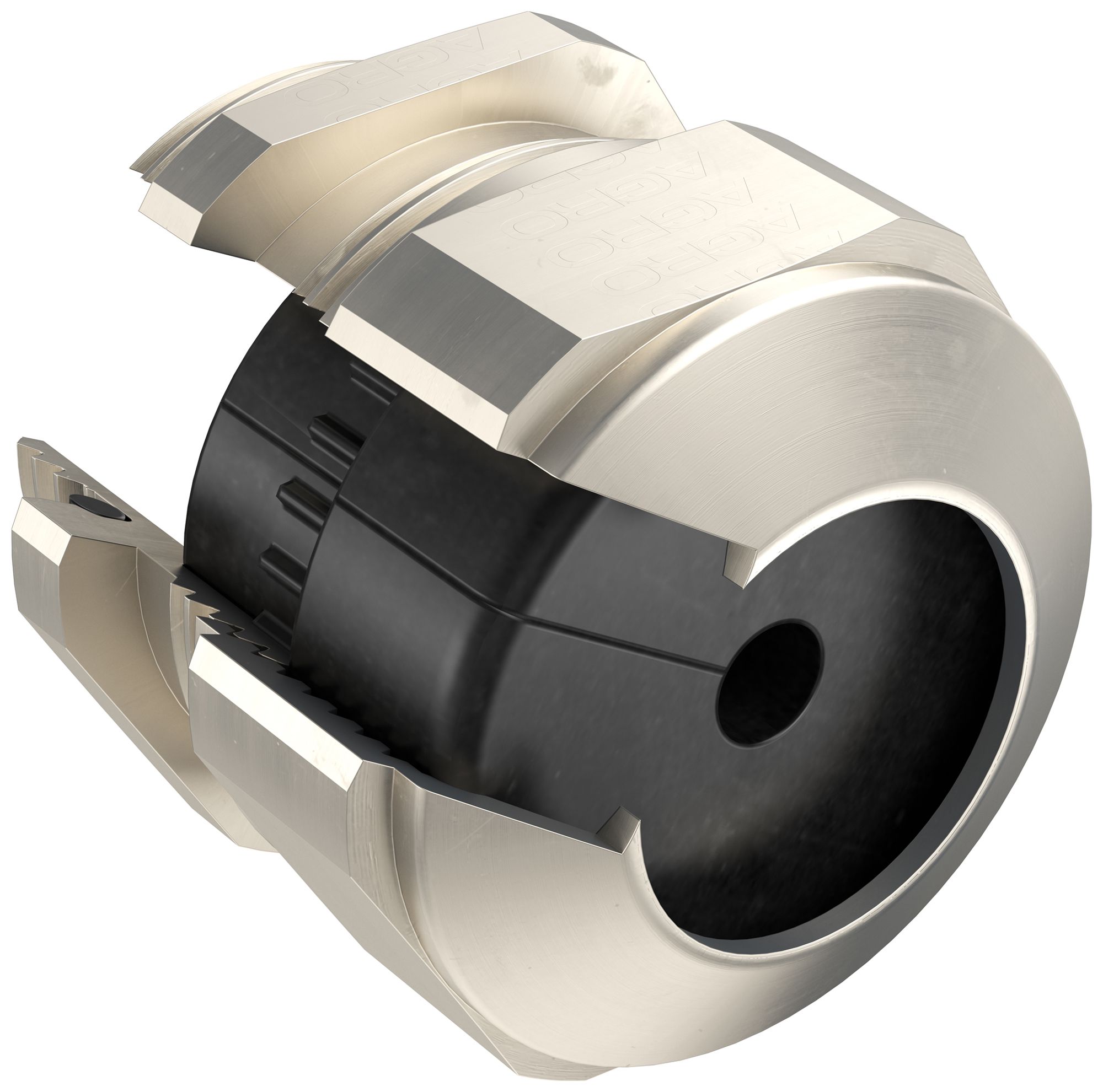 Kabelverschraubung AGRO Progress M20 10mm Ø4.5…6.5mm IP68 Nickel