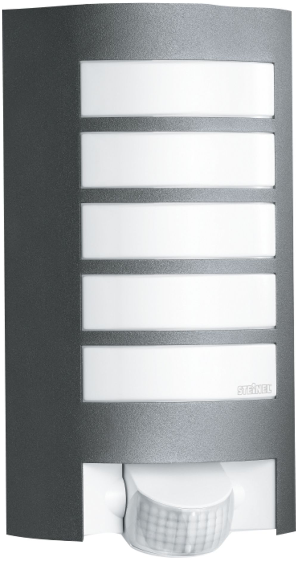 Wandleuchte Steinel L 12 PIR E27 60W IP44, anthrazit