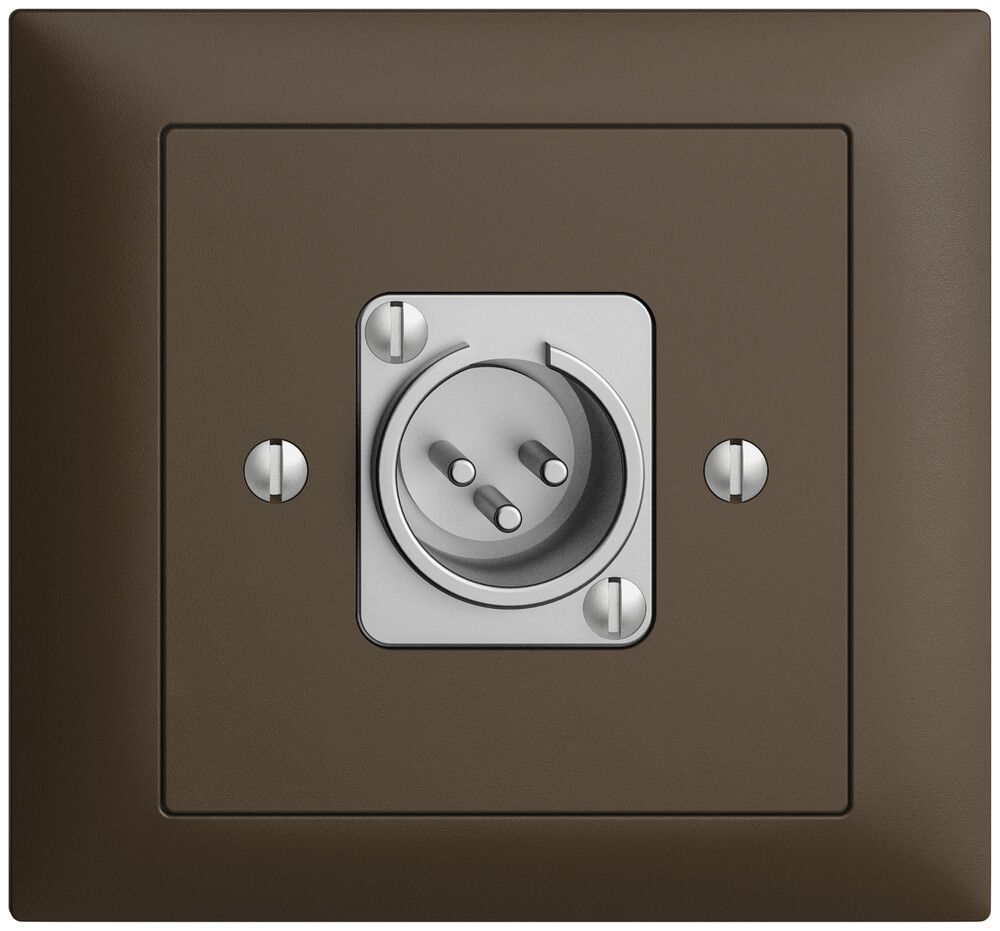 Prise INC XLR avec fiche EDIZIOdue coffee