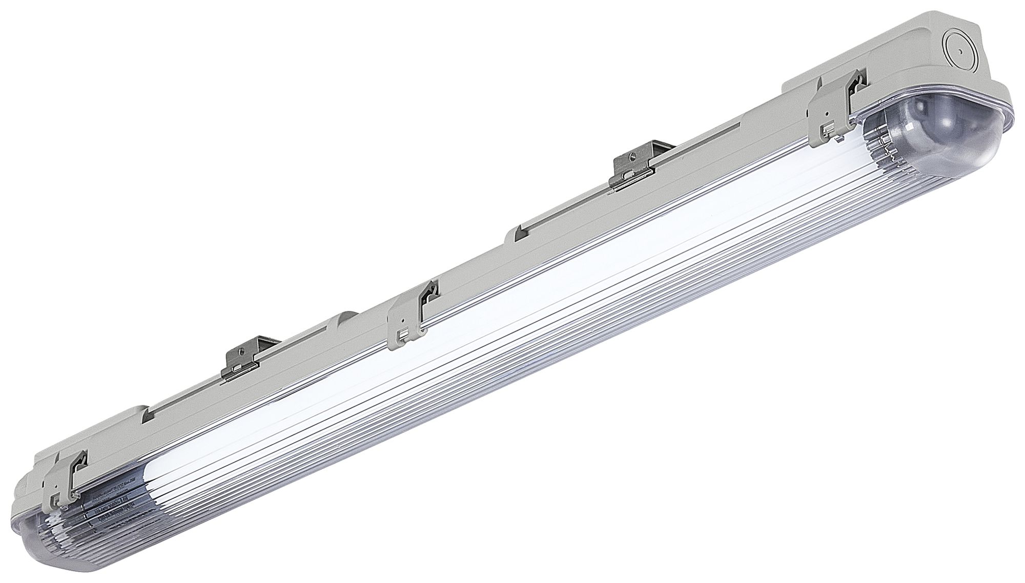 Feuchtraumleuchte Sylvania SYLPROOF G13 1×6.6W 750lm 865 IP65 670×65mm grau