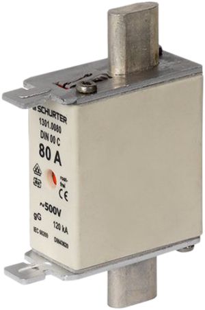Fusible HPC SCHUR NH00 35A 500V gG/gL