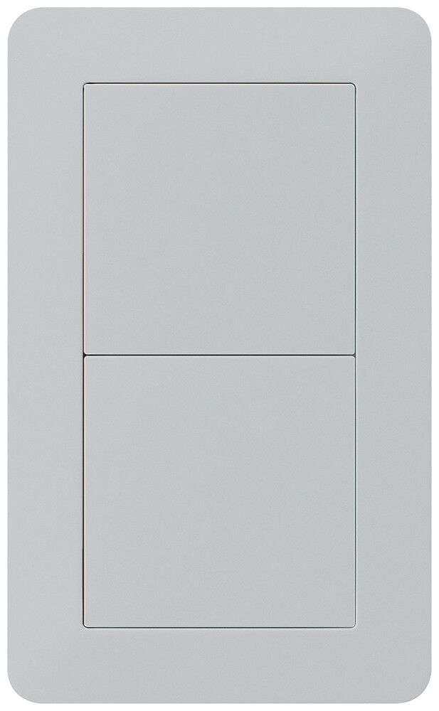 UP-Kombination kallysto.trend Gr.I-I vertikal 2×Blinddeckel lichtgrau