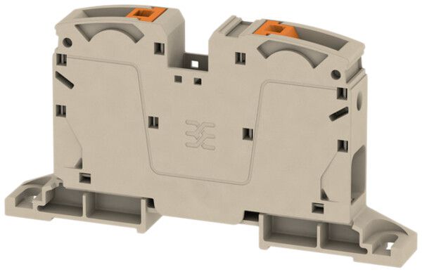Morsetto passante Weidmüller A2C PUSH IN 2×35mm² beige