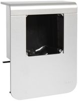 Geräteträger Hager für SL20080 leer Dekor Aluminium