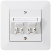 UP-Montage-Set kallysto.trend C Kat.5e 2RJ45/u weiss