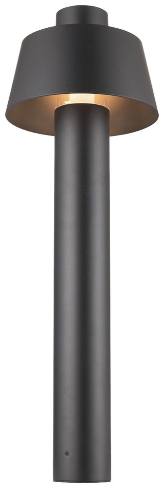 Borne lumineuse SLV PHOTONI 75 E27 1×0…13W IP55 plaque de base 250×750mm noir