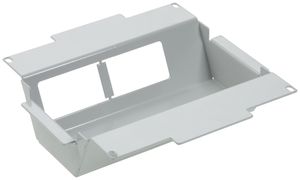 Elem.d.mon.p.WAK 200×200mm grigio chiaro vuota, altezza suol.75…140mm