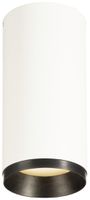 Plafonnier LED SLV NUMINOS M PHASE 20W 1970lm 3000K 36° Ø85×185mm blanc