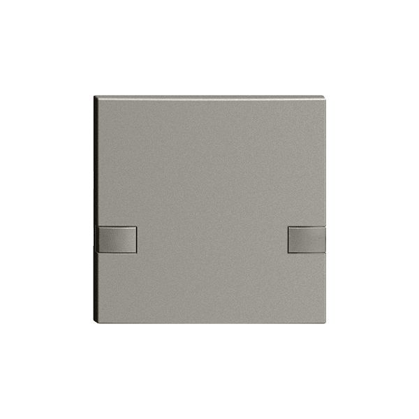 Tasto 1/1 KNX/elettronic.s.LED EDIZIOdue comando doppio grigio scuro