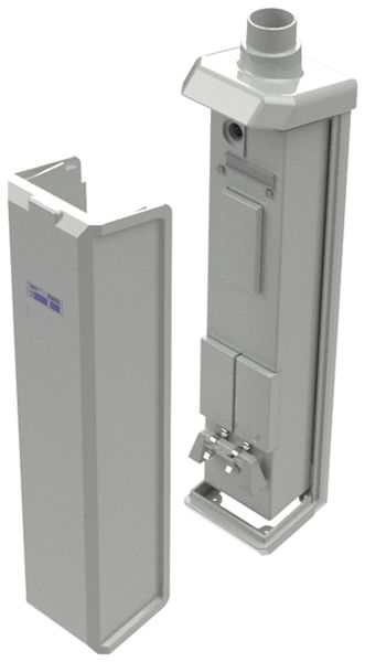 Sicherungskasten Rauscher & Stoecklin FSK-PE2/400(DIN)V-1+1x60 3P 205×940×230mm