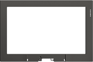 Frontplatte zu Touchpanel II KNX EDIZIOdue dunkelgrau