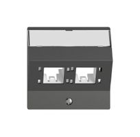 Montageset EDIZIO.liv SNAPFIX® für freenet Kat.6A Adapter 2× dgu