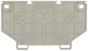 Parete d'estremità/intermedia Weidmüller WTW WF6 101.8×58.45mm beige