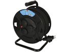 Kabelrolle MAX HAURI Kunststoff 230V 10A 3×T13 33m 3×1.5mm² IP55 schwarz