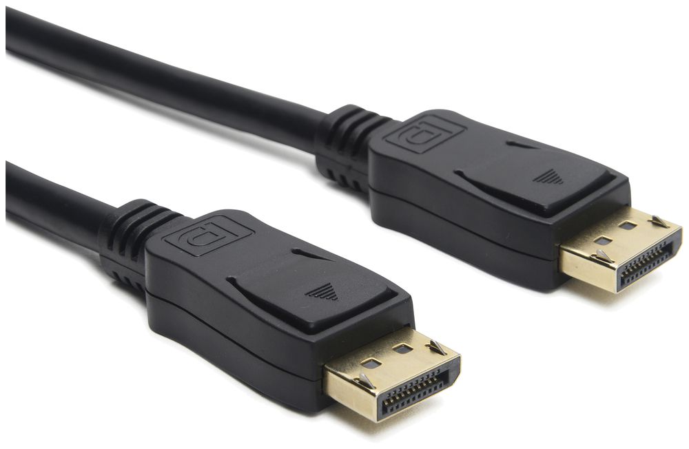 DisplayPort-Kabel Ceconet 4K 340MHz 10.2Gb/s 0.5m schwarz