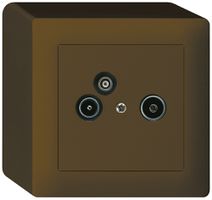 Prise pour antenne AP R/TV-Données kallysto 2GHz 14db brun