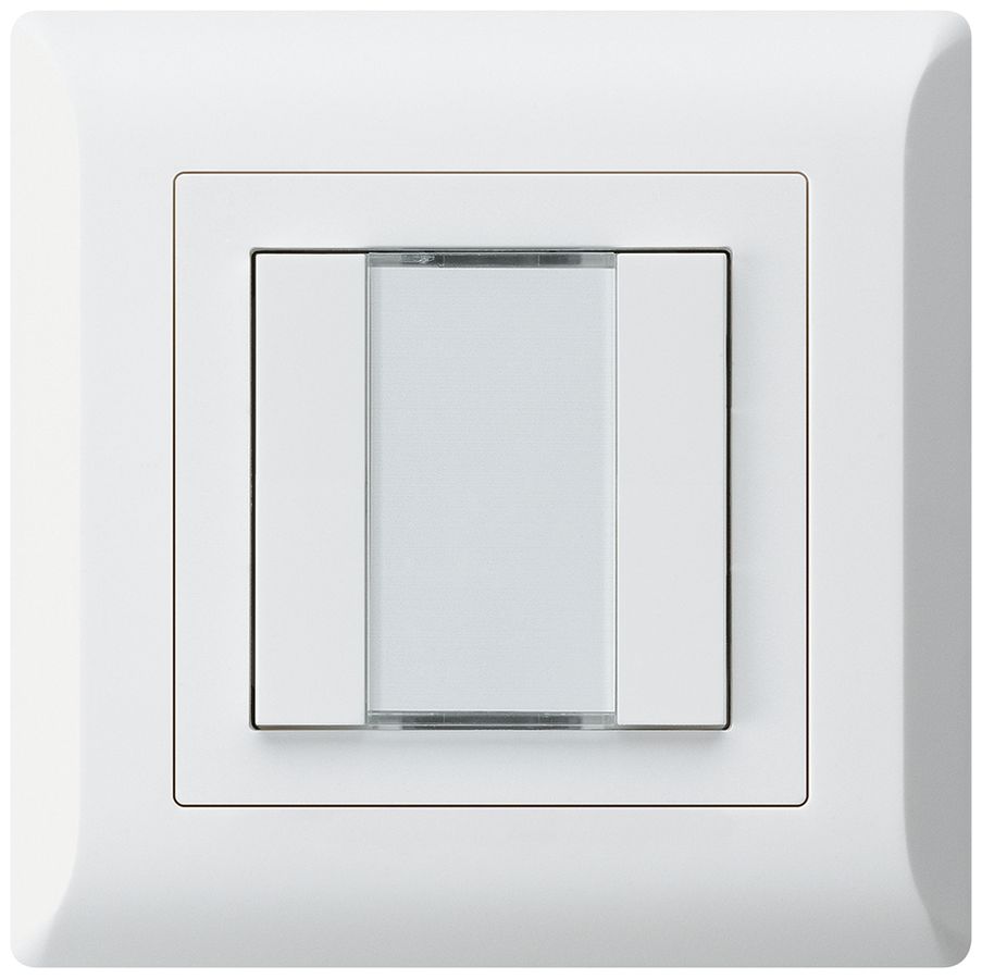 Poussoir ENC kallysto.line KNX 2×s/e-link blanc