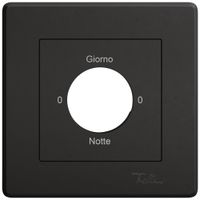 UP-Montageset EDIZIO.liv SNAPFIX® f.Drehschalter m.Schloss 0-Giorno-0-Notte sz