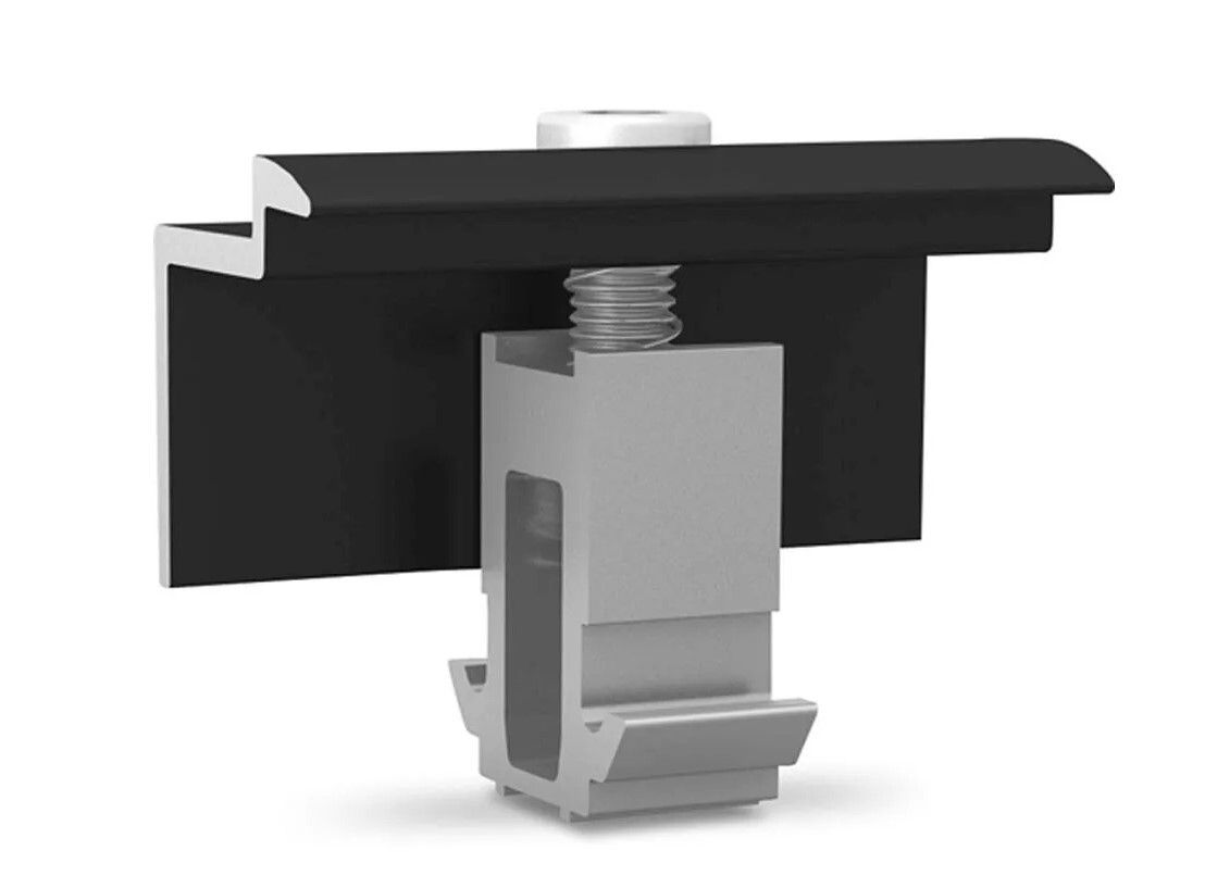 K2 DomeClamp Endklemme 30-50 mm schwarz eloxiert