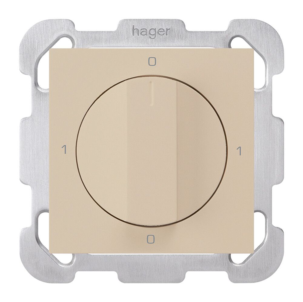 Interruttore rotativo INC kallysto 0/3L beige con manopola