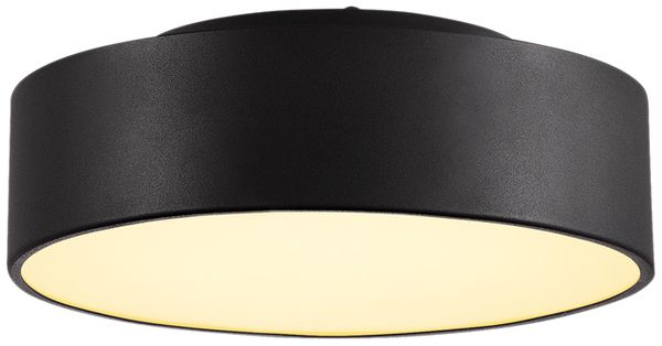 LED-Deckenleuchte SLV MEDO 30, 12W 1200lm 3000K IP20 schwarz