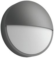 LED-Wandleuchte Capricorn 6W 230V 600lm Ø214×78mm IP44 anthrazit