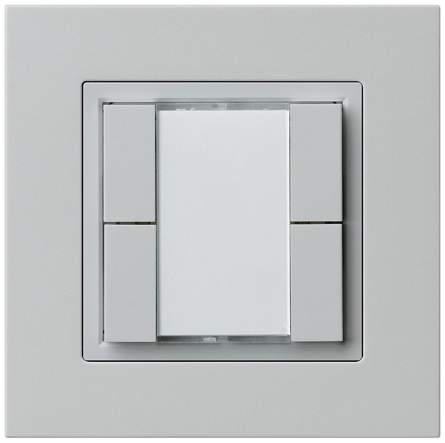 UP-Multifunktionstaster kallysto.pro KNX RF 4-fach hellgrau