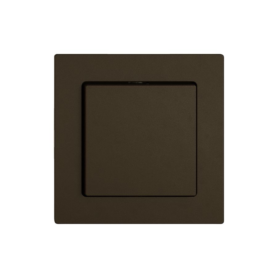 Druckschalter EDIZIO.liv SNAPFIX® Kreuzschalter 6/1L br