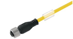 Kabel Weidmüller SAIL offen/M12 4L 3m Buchse gerade PUR gelb, A