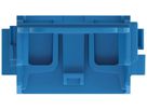 Adattatore di fissaggio WAGO c.scarico di trazione p.10×4mm² DIN35 bl