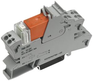 Stecksockel mit Relais WAGO 24VDC 1S, LED